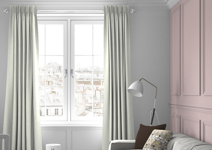 Tussah, Cloud - Made to Measure Curtains - Image 3